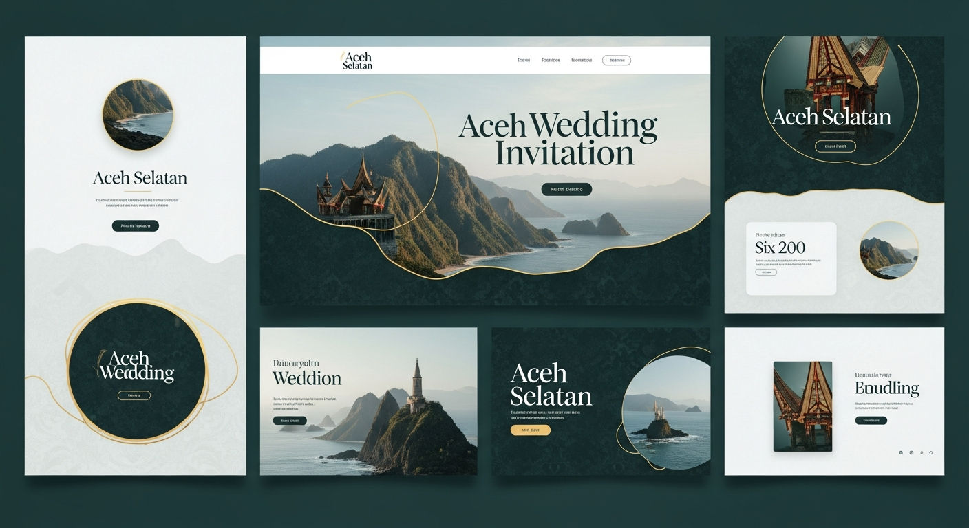 Undangan Pernikahan Website Digital Premium 3D Motion di Kabupaten Aceh Selatan: Sentuhan Magis Modern untuk Hari Bahagia Anda!
