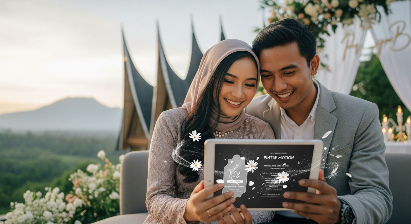 Wujudkan Pernikahan Impian dengan Undangan Pernikahan Website Digital Premium 3D Motion di Kabupaten Aceh Timur
