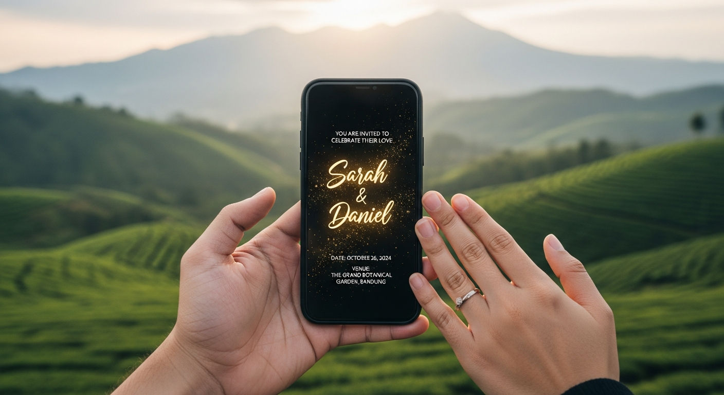 Gebrak Tradisi di Kabupaten Bandung: Undangan Pernikahan Website Digital Premium 3D Motion, Mewah dan Tak Terlupakan!