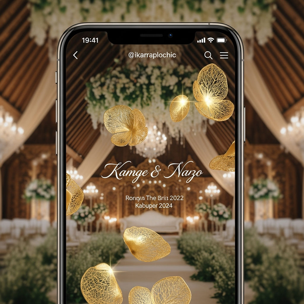 Undangan Pernikahan Website Digital Premium 3D Motion Di Kabupaten Banjar