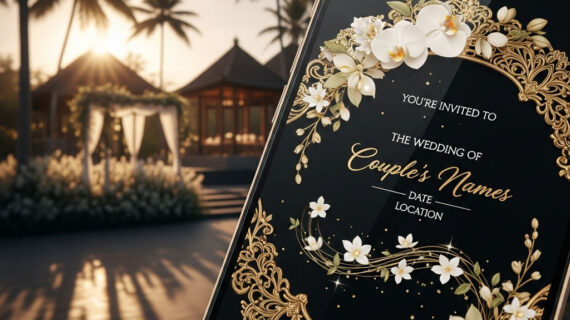 Undangan Pernikahan Website Digital Premium 3D Motion Di Kabupaten Barito Selatan