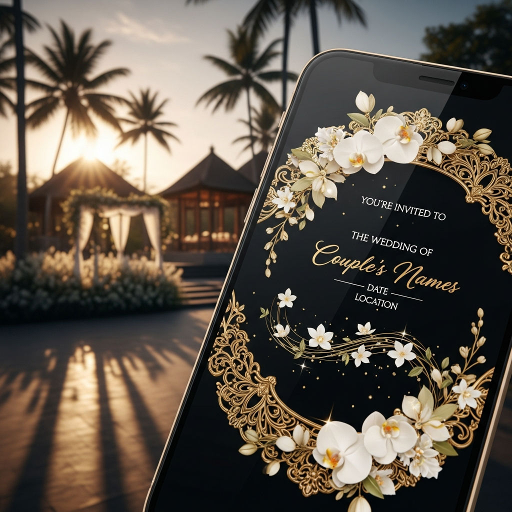 Undangan Pernikahan Website Digital Premium 3D Motion Di Kabupaten Barito Selatan