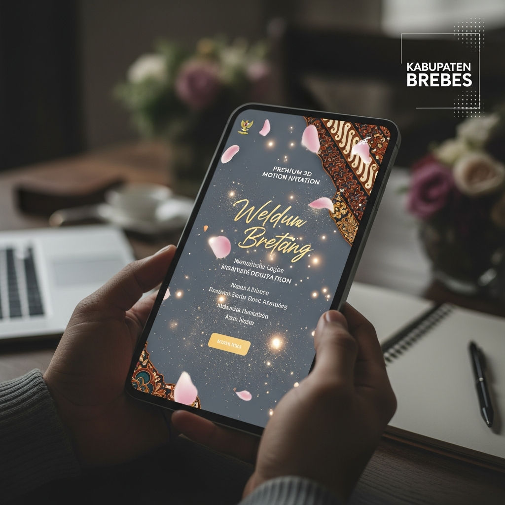 Undangan Pernikahan Website Digital Premium 3D Motion di Kabupaten Brebes: Rayakan Cinta dengan Sentuhan Modern yang Memukau