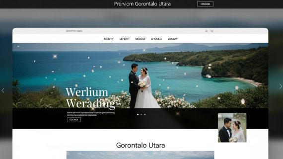 Undangan Pernikahan Website Digital Premium 3D Motion di Kabupaten Gorontalo Utara: Momen Spesial, Pengalaman Tak Terlupakan!