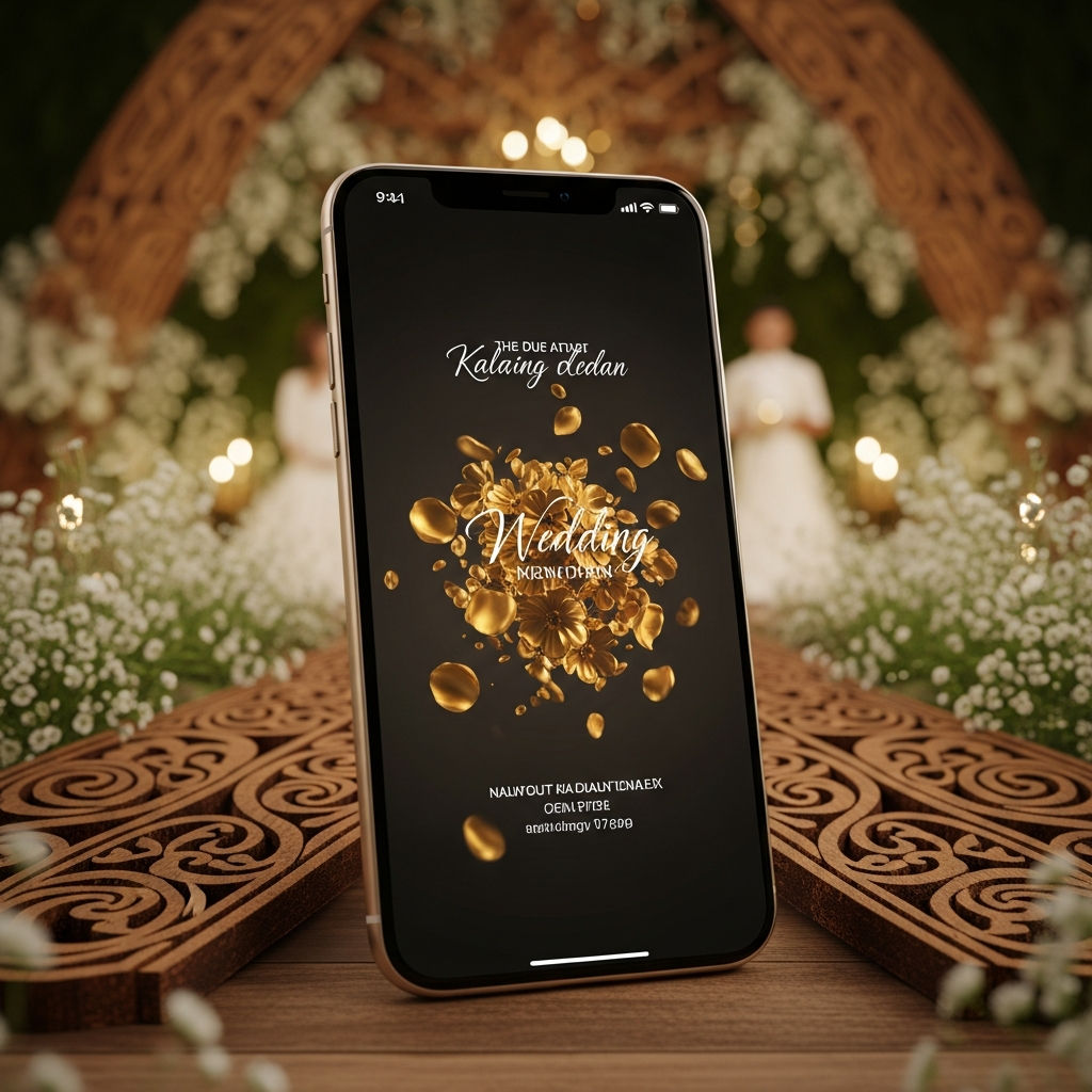 Undangan Pernikahan Website Digital Premium 3D Motion Di Kabupaten Gunung Mas