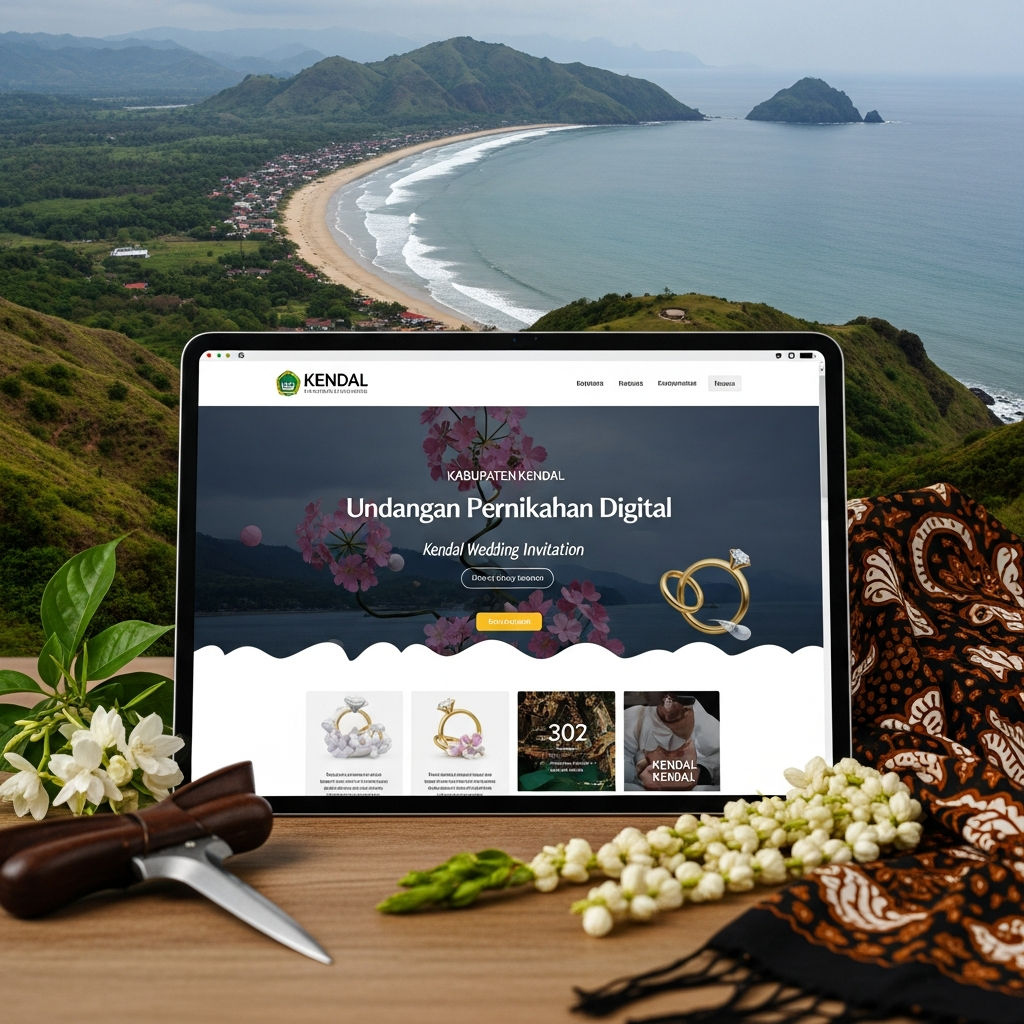 Undangan Pernikahan Website Digital Premium 3D Motion di Kabupaten Kendal: Inovasi Elegan untuk Momen Spesial Anda