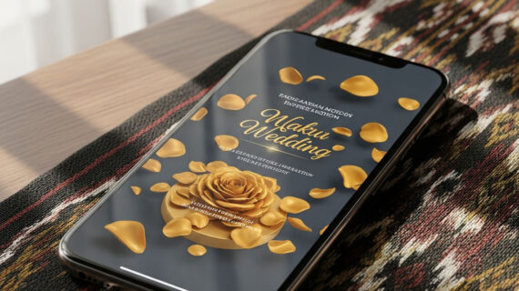 Undangan Pernikahan Website Digital Premium 3D Motion Di Kabupaten Melawi