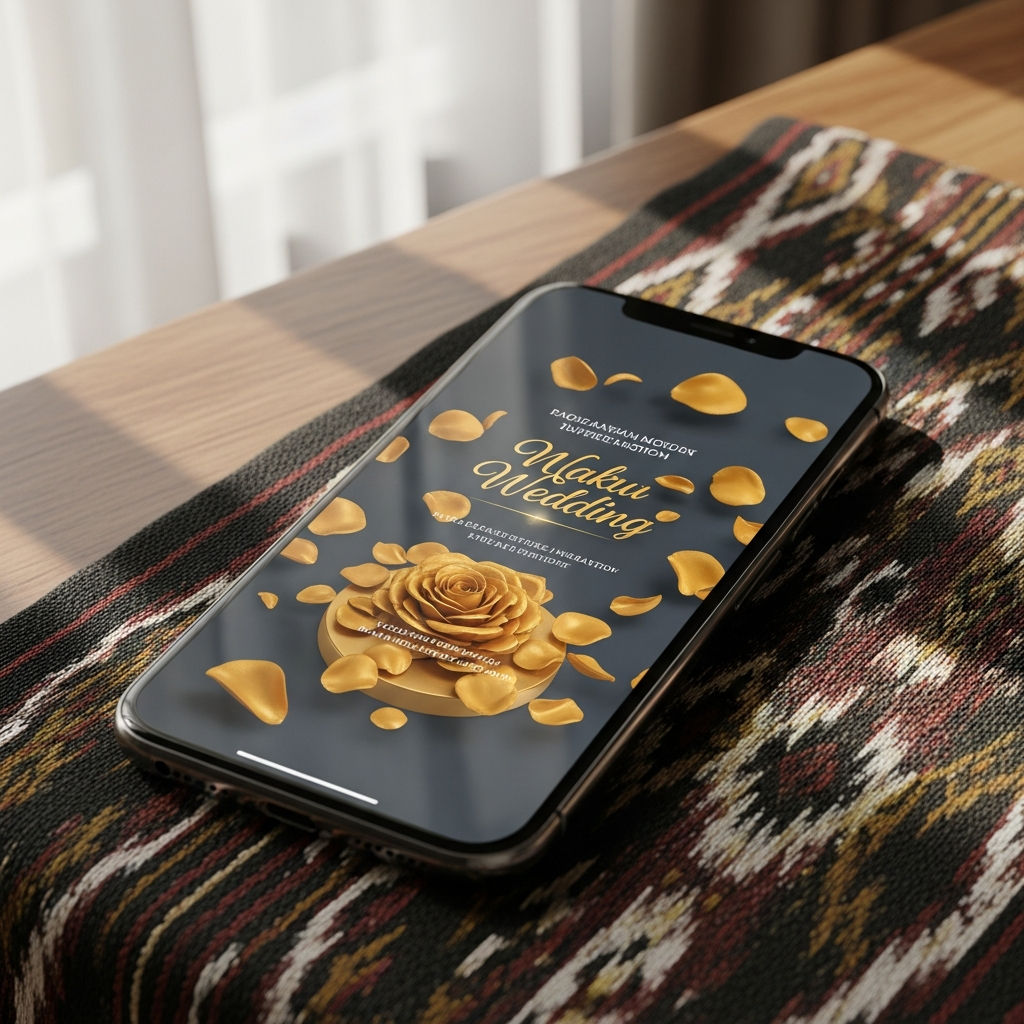 Undangan Pernikahan Website Digital Premium 3D Motion Di Kabupaten Melawi