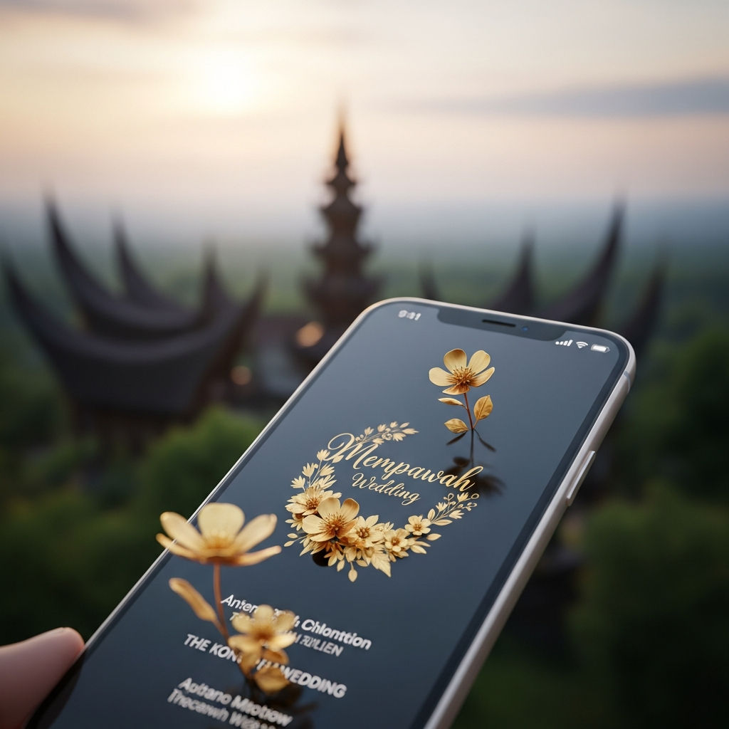 Undangan Pernikahan Website Digital Premium 3D Motion Di Kabupaten Mempawah: Evolusi Undangan Modern Masa Kini