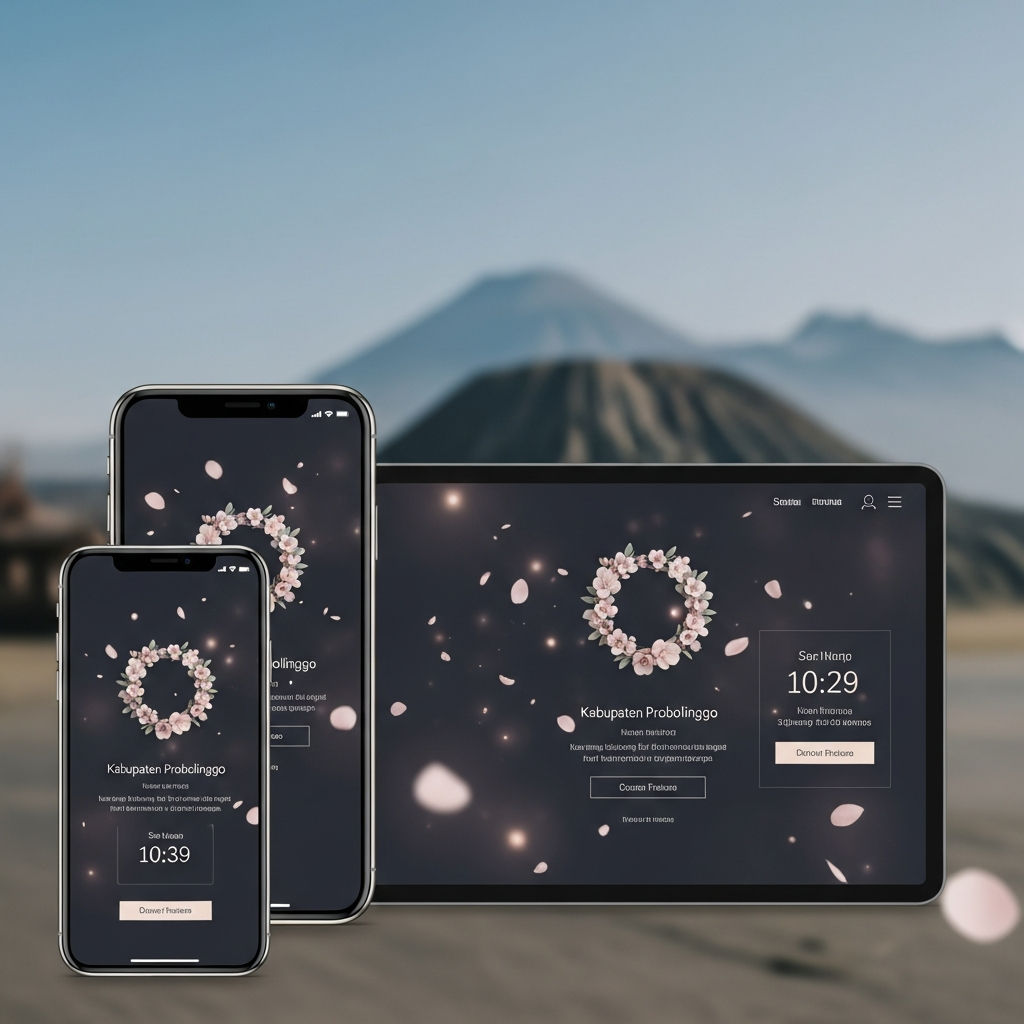 Undangan Pernikahan Website Digital Premium 3D Motion di Kabupaten Probolinggo: Ciptakan Momen Tak Terlupakan!