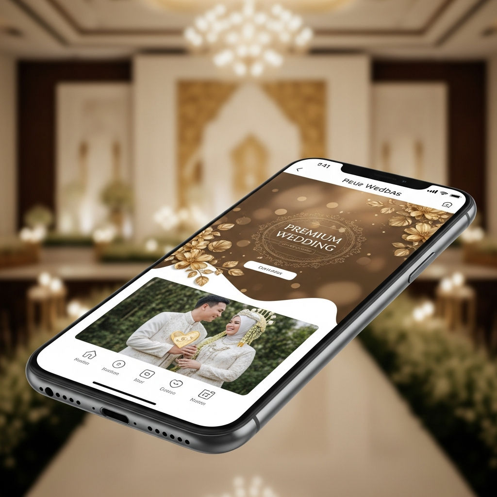 Undangan Pernikahan Website Digital Premium 3D Motion Di Kabupaten Sambas
