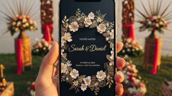 Undangan Pernikahan Website Digital Premium 3D Motion Di Kabupaten Sanggau