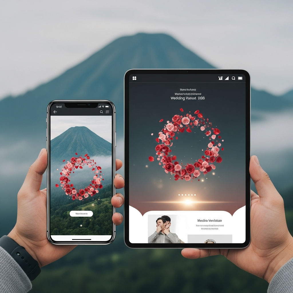 Undangan Pernikahan Website Digital Premium 3D Motion di Kabupaten Wonosobo: Revolusi Undangan Modern untuk Pasangan Milenial