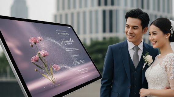 Wujudkan Pernikahan Impianmu: Undangan Pernikahan Website Digital Premium 3D Motion Paling Kekinian di Jakarta Barat!