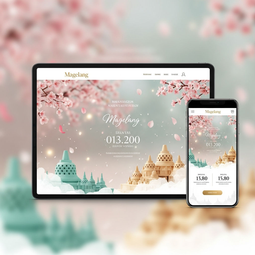Undangan Pernikahan Website Digital Premium 3D Motion Di Kota Magelang: Inovasi Elegan untuk Momen Tak Terlupakan