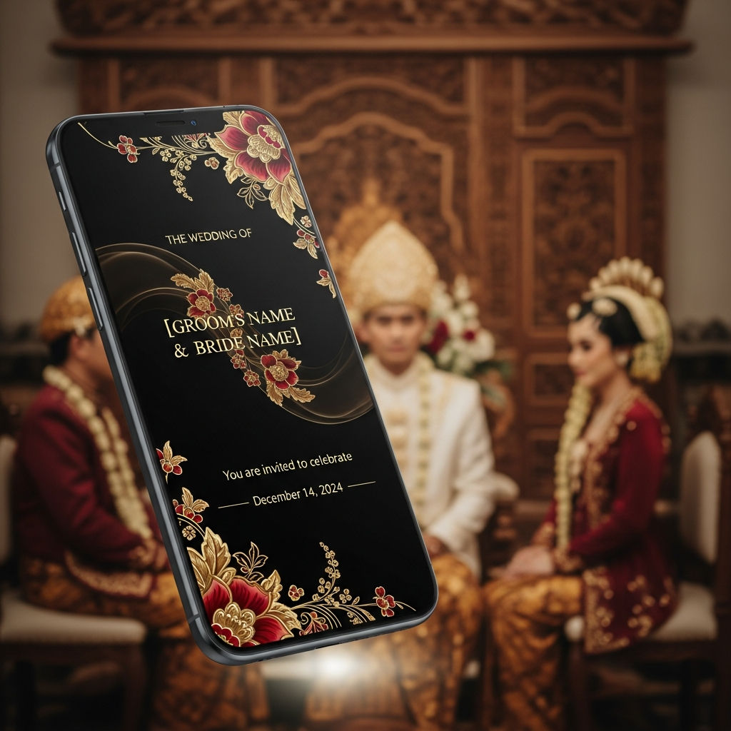 Undangan Pernikahan Website Digital Premium 3D Motion di Kota Surakarta: Inovasi Modern untuk Hari Spesial Anda