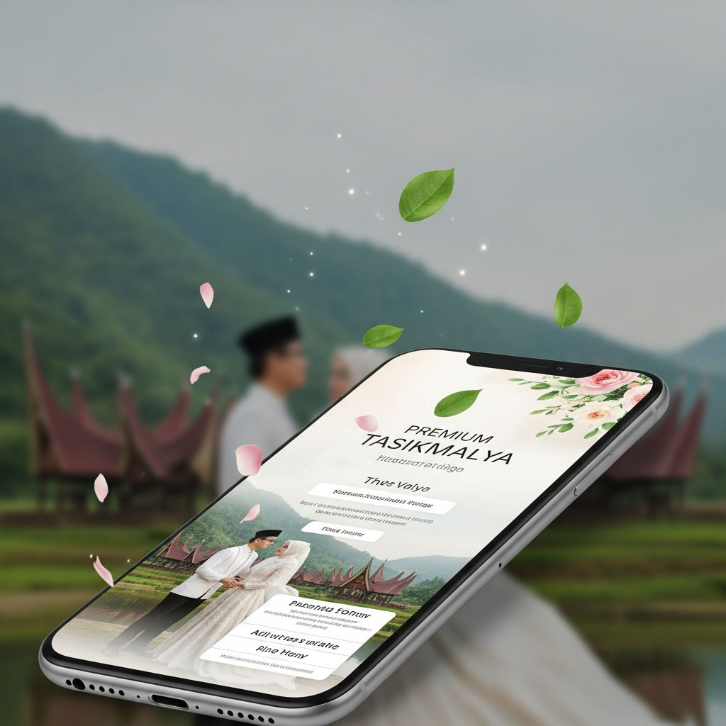 Undangan Pernikahan Website Digital Premium 3D Motion di Kota Tasikmalaya: Momen Tak Terlupakan dalam Sentuhan Teknologi Visual