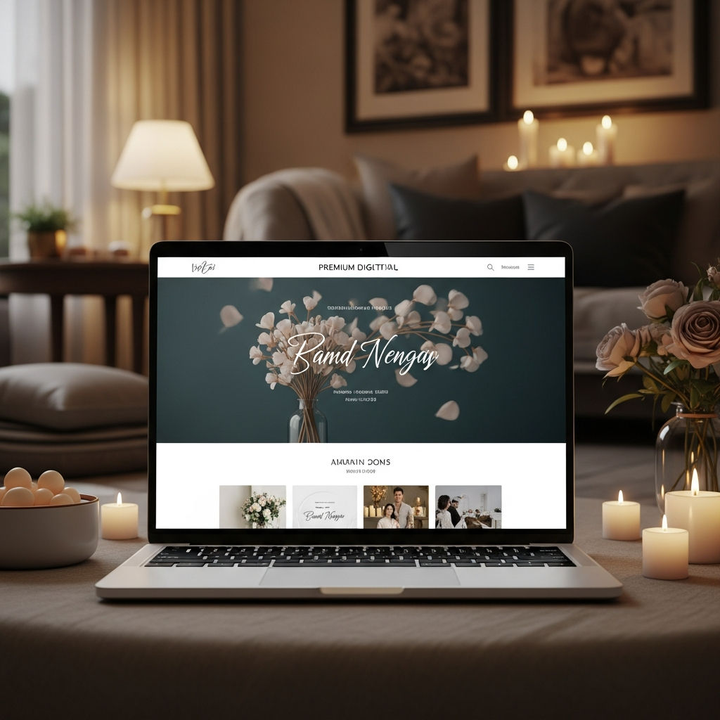 Undangan Pernikahan Website Digital Premium 3D Motion Terbaik di Salatiga: Ciptakan Momen Tak Terlupakan