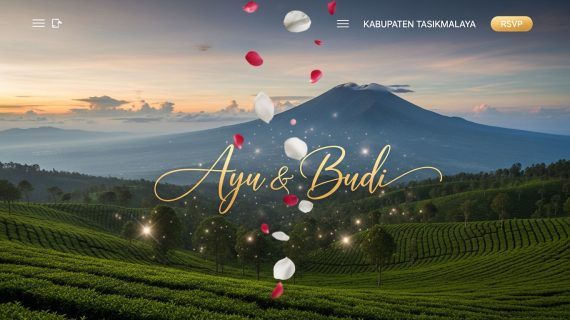 Undangan Pernikahan Website Digital Premium 3D Motion di Kabupaten Tasikmalaya: Wujudkan Momen Impianmu dengan Sentuhan Magis!
