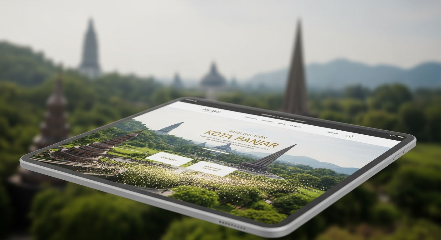Undangan Pernikahan Website Digital Premium 3D Motion di Kota Banjar: Wujudkan Impian Pernikahan Megah & Interaktif!