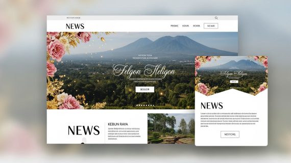 Bikin Melongo! Undangan Pernikahan Website Digital Premium 3D Motion di Kota Bogor: Elegansi Modern untuk Kisah Cinta Anda