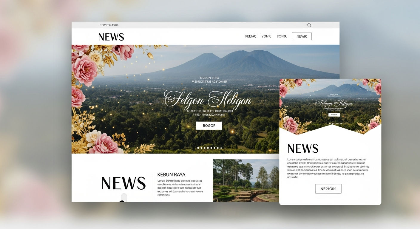 Bikin Melongo! Undangan Pernikahan Website Digital Premium 3D Motion di Kota Bogor: Elegansi Modern untuk Kisah Cinta Anda